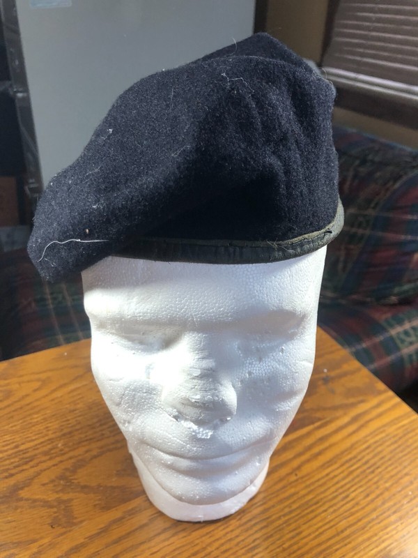 British Dark Blue beret Army Military