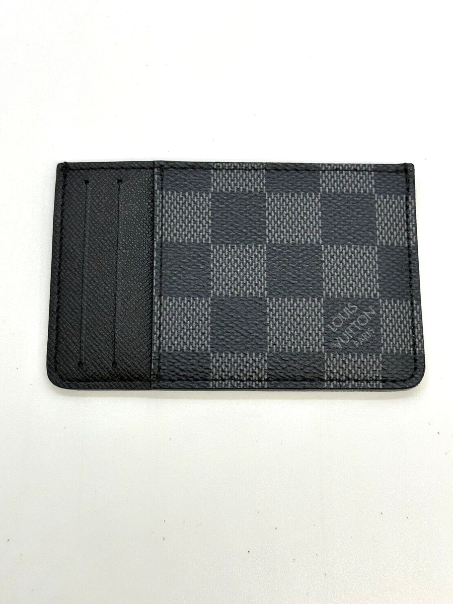 Shop Louis Vuitton DAMIER GRAPHITE Neo card holder (N62666) by