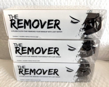 The Remover - Reusable Make Up Remover Cloth - Black 3-PACK 