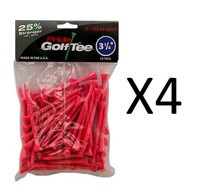 Pride Sports Deluxe Golf Tees - 3 1/4 - 75 Count - Citrus Pink (4-pack) on sale Pride Sports Deluxe Golf Tees - 3 1/4 - 75 Count - Citrus Pink (4-pack) on sale
