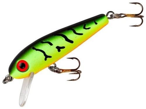 Rebel 5/64 oz Slick Body Minnow Fishing Lure - Fire Tiger - F4956V - 第 1/1 張圖片