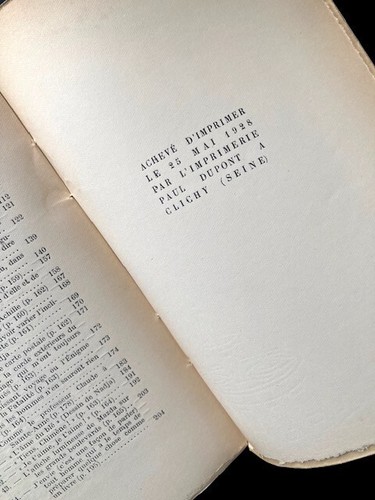 André Breton - Nadja - NRF, EO 25 May 1928 - ex. HC - Sending to Mrs. Jean Rivière - Picture 9 of 14