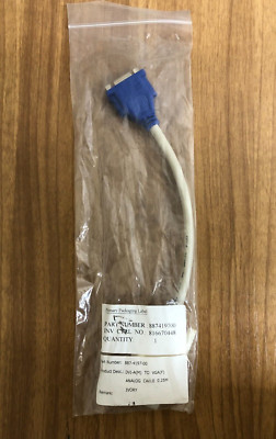 Molex 887-4197-00 DVI-A (M) to VGA (F) Analog Cable 0.25M 