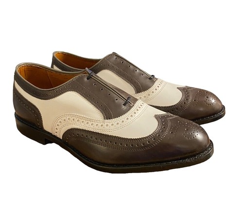 Allen Edmonds Men's Kenwood Tan Saddle Leather (Tan) Shoes Size 6E