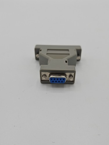 Adattatore seriale RS232 DB9 Femmina (9 pin) DB25 Maschio (25 pin) Grigio - Photo 2/3