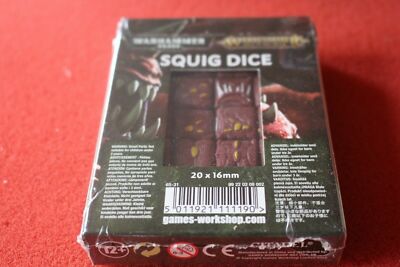Warhammer 40,000 Squig Dice 20個入り Games Workshop Warhammer Squig Dice Orks BNIB New Sealed OOP