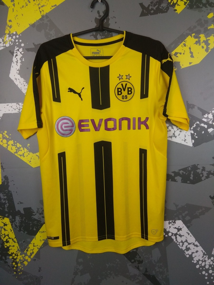 Borussia Dortmund Jersey 2016 2017 Home SMALL Shirt Puma ig93 | eBay