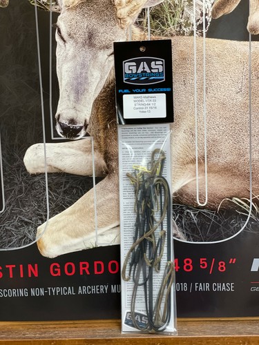 with tags  Gas Bowstrings Mathews V3X 33 GHOST CAMO  XV String  Cables P G2U