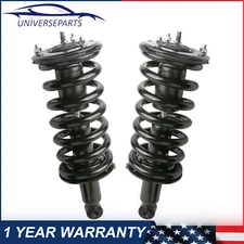 Pair Front Struts Shocks w/ Springs For 04-15 Nissan Titan SV EXCL PRO-4X 5.6L
