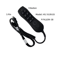 Massage Remote Hand Control HS.10.09.03 B with USB for Lift Chair Power Recliner