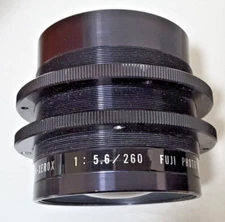 Fuji Photo Optical Co, Fujinon-Xerox Large Lens, 1:5.6/260, Made in Japan