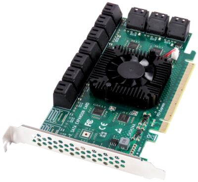 SUPER RAID CONTROLLER KARTE SSU-TECH SU SA3424A 24-PORT SATA 6Gbps PCI-E