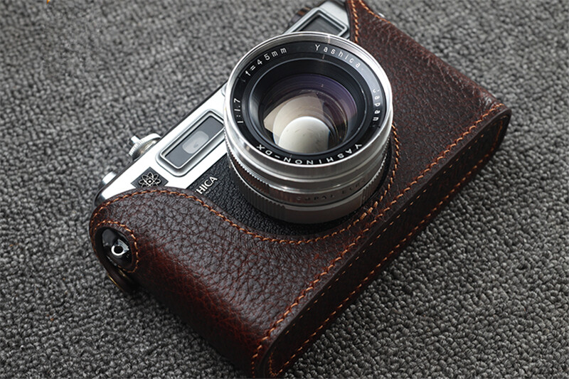 Half Case For Yashica Electro 35GS Camera Retro Leather Cover