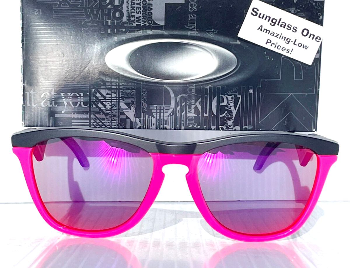 Oakley FROGSKINS HYBRID Black Neon Pink POLARIZED Galaxy Oakley FROGSKINS HYBRID Black Neon Pink POLARIZED Galaxy