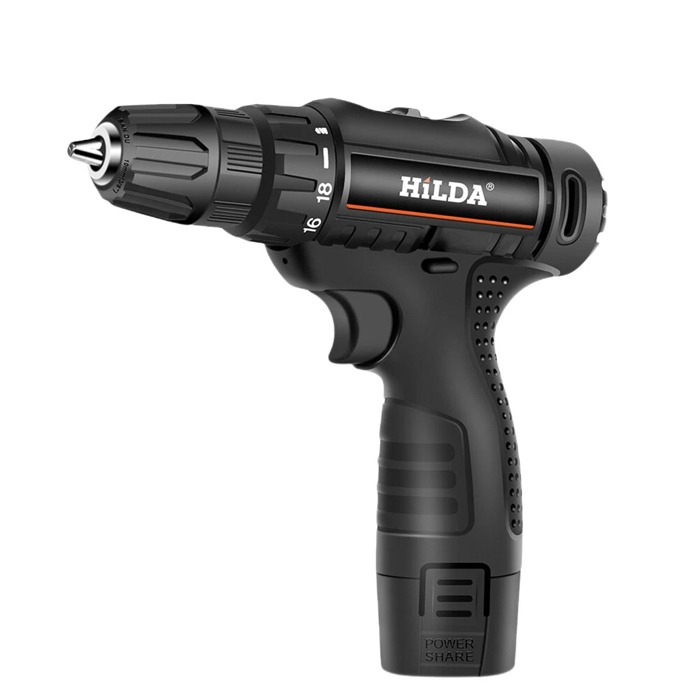 Cordless Electric Drill 12V Power Drill 2 Variable Speed Fast