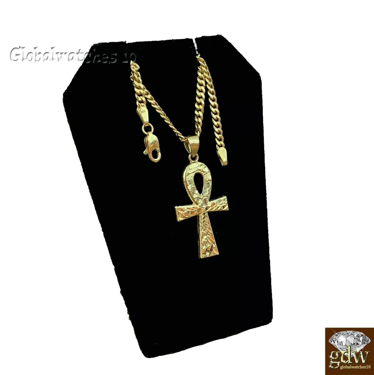10k gold ankh on sale pendant