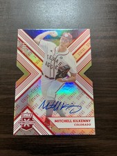 2018 Elite Extra Edition Mitchell Kilkenny Status Red Die-Cut /75 Auto
