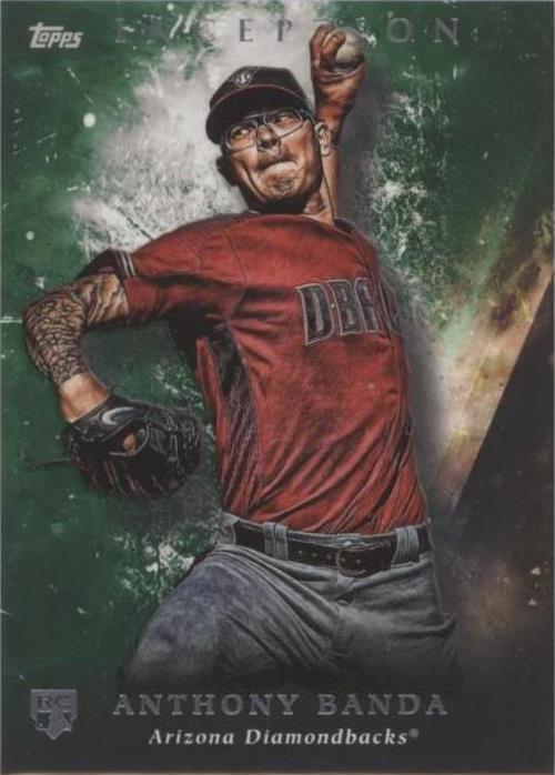 2018 Topps Inception - Anthony Banda #27 Green (RC) for sale online | eBay