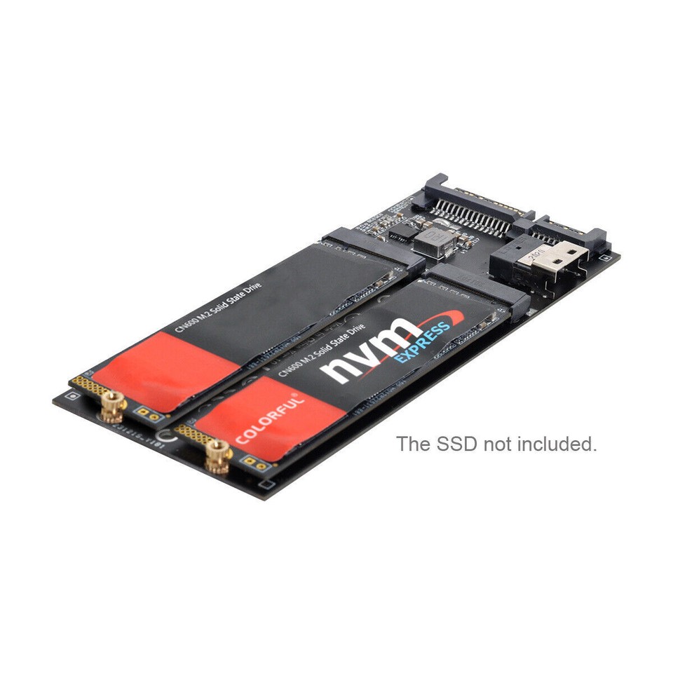 NFHK NGFF M-Key NVME a U.2 U2 Kit SFF-8639 a SFF-8654 Slimline SAS PCIe SSD Adattatore per