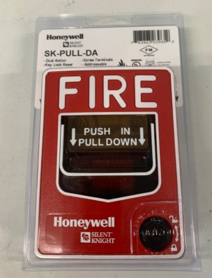 #ad Silent Knight SK PULL DA DUAL Action Pull Station Same Day Shipping $64.99