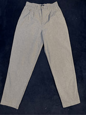 Vintage 80s Lee Houndstooth Checkered Pants 28  Waist Tapered Fit B20