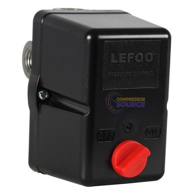 95-125 PSI Air Compressor Pressure Switch 4 Port 26 Amp LF19-L4S Heavy Duty