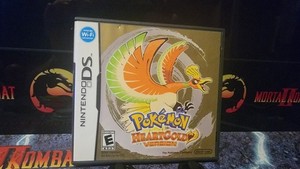 Pokemon HeartGold Version Game CASE Nintendo DS NO GAME . Case ONLY!