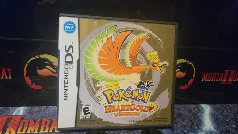 Pokemon HeartGold Version Game CASE Nintendo DS NO GAME . Case ONLY!