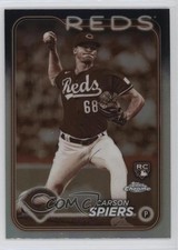 2024 Topps Chrome Sepia Refractor Carson Spiers #167 0o3x