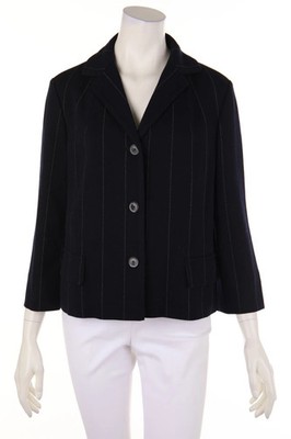 ODEEH Blazer Schurwolle D 38 dunkelblau NEU