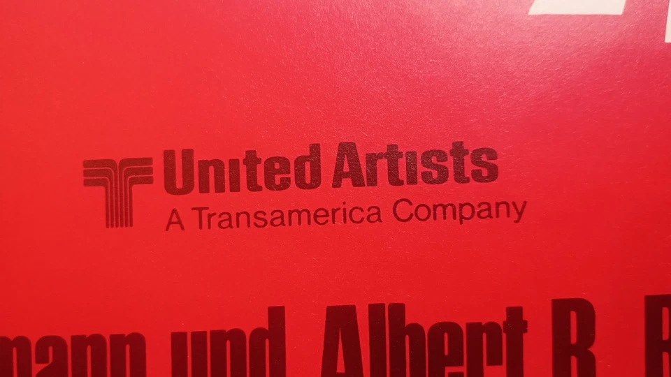 Filmplakat James Bond 007 MAN LEBT NUR ZWEIMAL WA 70er Sean Connery UA Fontäne - Bild 2 von 4