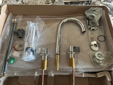 Kohler 77967-CP 77974-4-CP Lavatory Faucet Complete Set Polished Chrome Finish