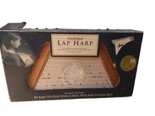 First Act Lap Harp Dulcimer Wood 15 Inch Musical Instrument W/ 10 Song Sheets
