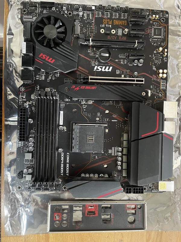 MSI MPG X570 GAMING PLUS Motherboard, AM4, DDR4, PCIe 4.0, Dual M.2