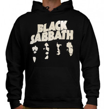 Image of BLACK SABBATH HOODIES BLACK MEN's SIZES