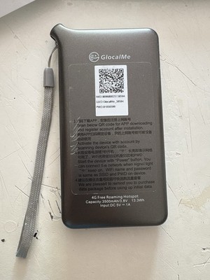 GlocalMe G4 Pro 4G LTE Mobiler WLAN Router mobile WiFi wie NEU 