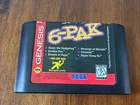 New ListingSega Genesis  6-PAK  (Six Classic Games, 1995) Game Only Tested