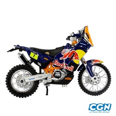 MOTORRAD MINIATUR 1/18E KTM 450 RALLY DAKAR 1 -2018