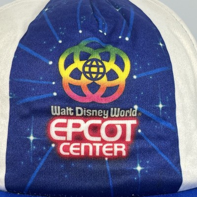 Vintage Epcot Center Walt Disney World 1982 New Era Trucker Snapback Mesh Cap VTG 1982 Epcot Center Walt Disney World Trucker Mesh  main image 4