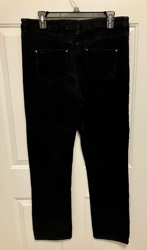 Women’s Long Tall Sally Dark Blue Bootcut Corduroy Pants Size 10 - Picture 4 of 4