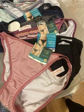 5 pairs VANITY FAIR String Bikini ILLUMINATION 18108 Prints, Solid 6 /M MISPRINT