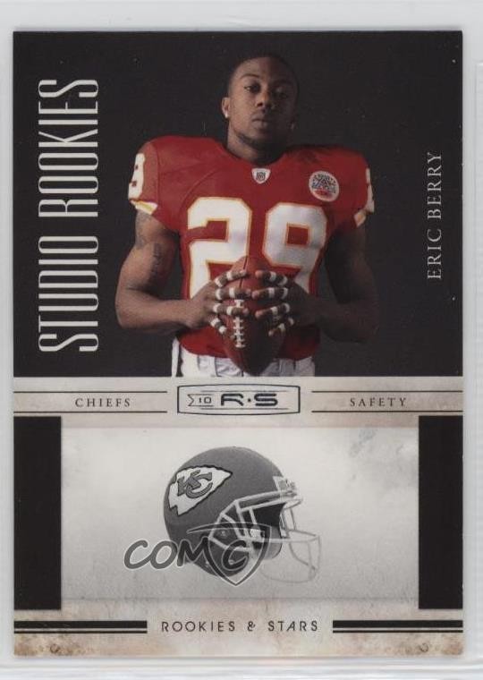 2010 Panini Rookies & Stars Studio Rookies Eric Berry #7 RC 0q3