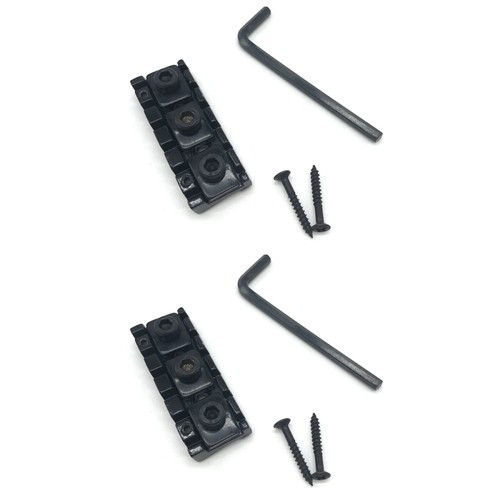 Set of 2 Double Shake Accessories Locking Nut Guitar Tremolo System for - Picture 3 of 8
