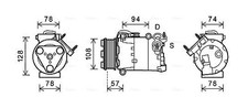 AVA QUALITY COOLING FDAK482 Kompressor, Klimaanlage für FORD,LAND ROVER