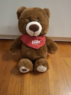Coleottero orsacchiotto da collezione orsacchiotto peluche animale coccola souvenir ottimo