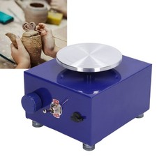 Mini Pottery Wheel Bright Color Compact Structure Easy Operation Rustproof