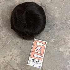 Vintage CMC doll wig Plaits Human Hair 14  Color 18