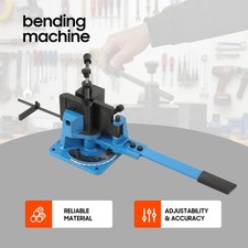 Manual Bending Machine 120° Square Round Angle Manual Bender Heavy Duty Steel