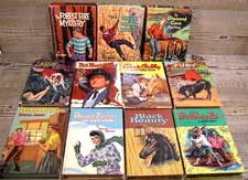 Lot 11 Whitman Publishing 1960s Hardcover Books Lassie Annie Oakley Troy Nesbit