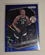 Chelsea Gray - 2025 WNBA Panini Prizm Blue Velocity Parallel #111 Aces